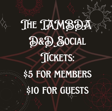 TAMBDA D&amp;D Social Ticket