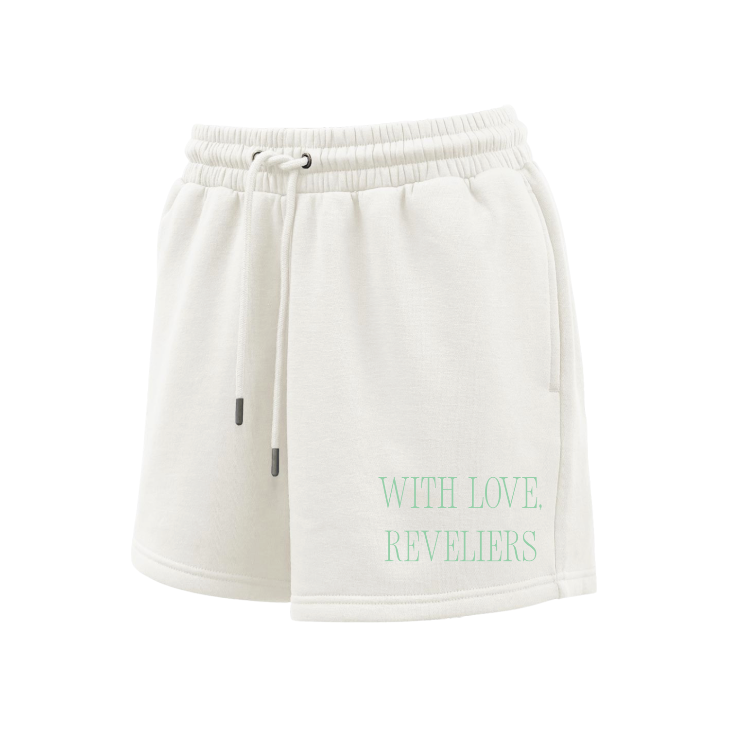 Reveliers Spring Merch Fundraiser- Embroidered Revs Sweat Shorts