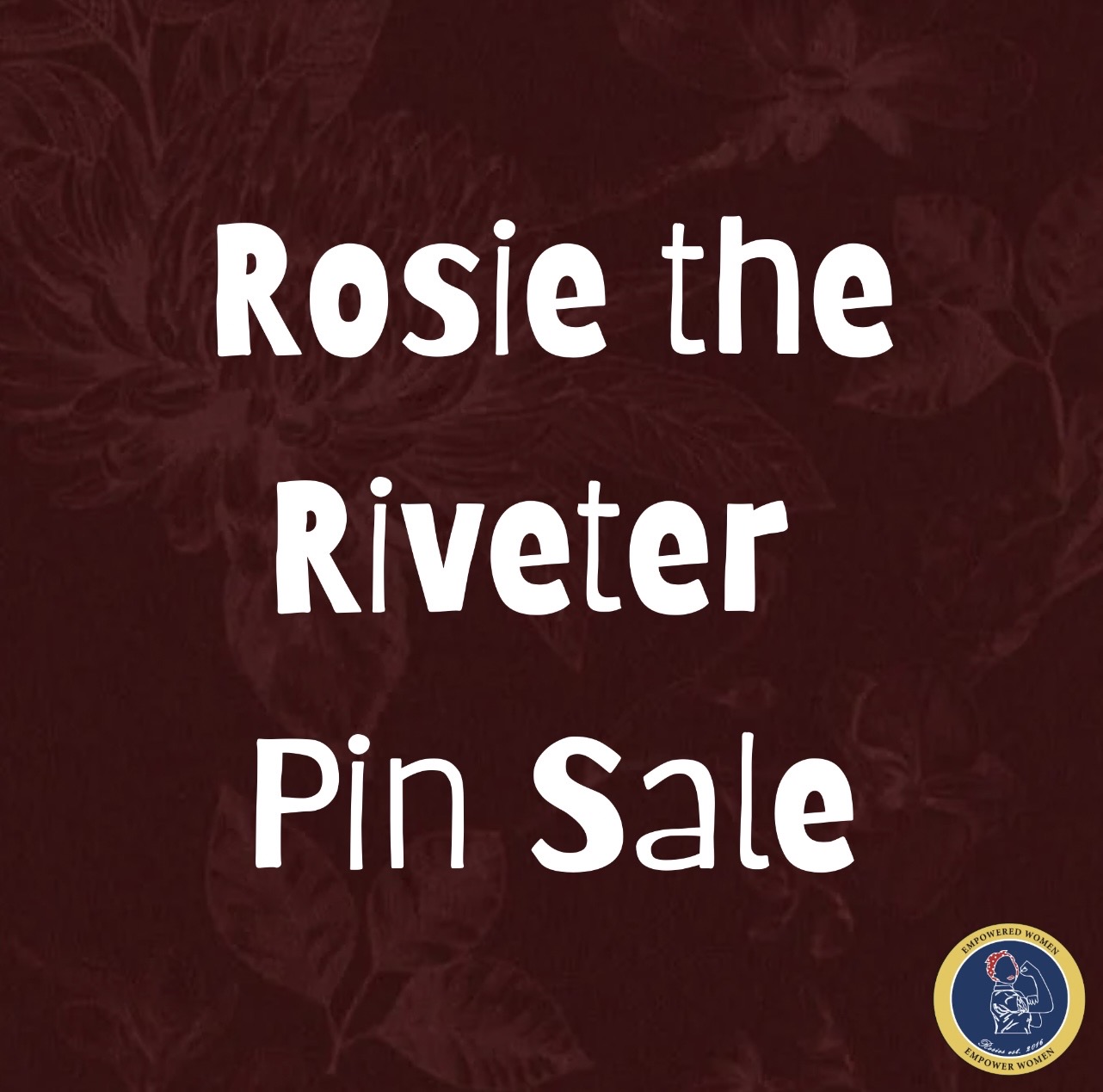 Pin Sale