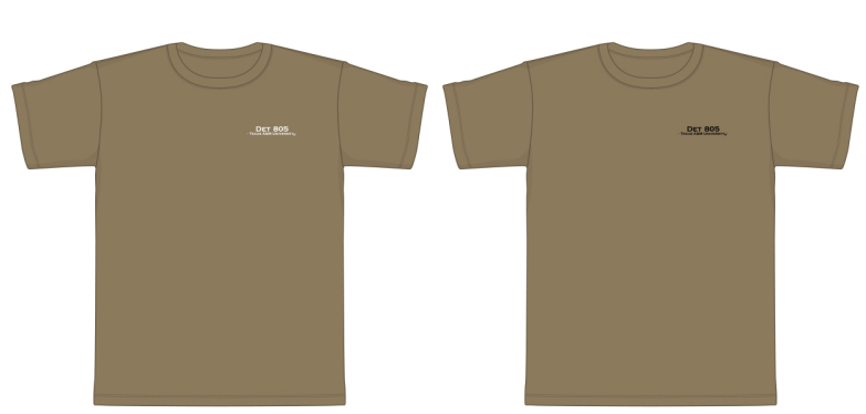 Detachment 805 Coyote Brown T-Shirt