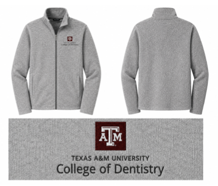 College of Dentistry zip-up jacket