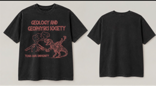 Cowboy riding a dinosaur shirt revamp