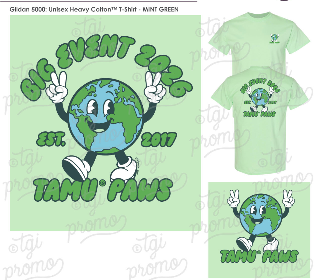 2026 Big Event PAWS Shirt