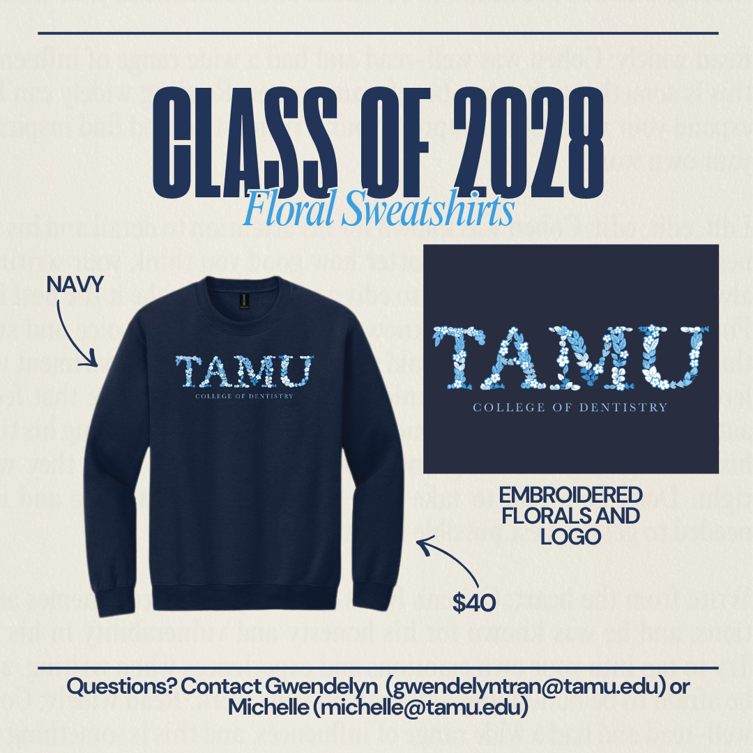 TAMCOD Embroidered Floral Crewneck