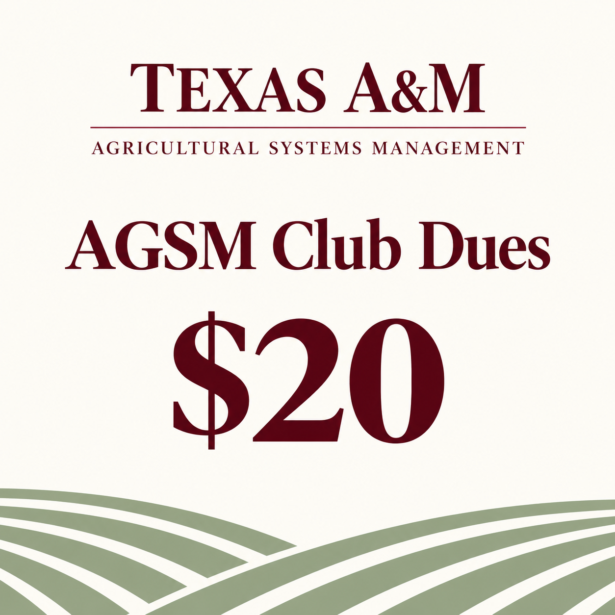 AGSM Dues - ASABE Member