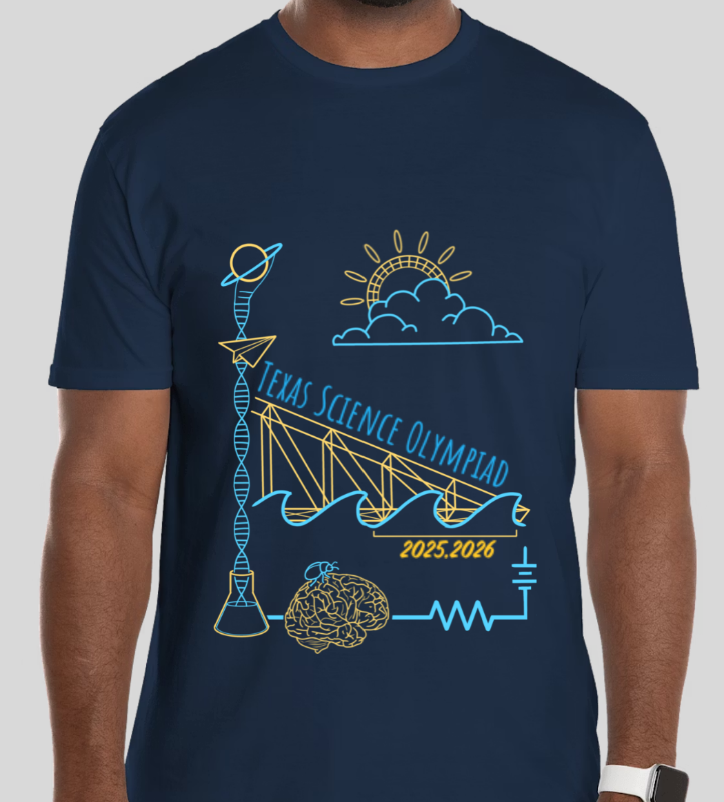 Texas Science Olympiad 2026 Shirts