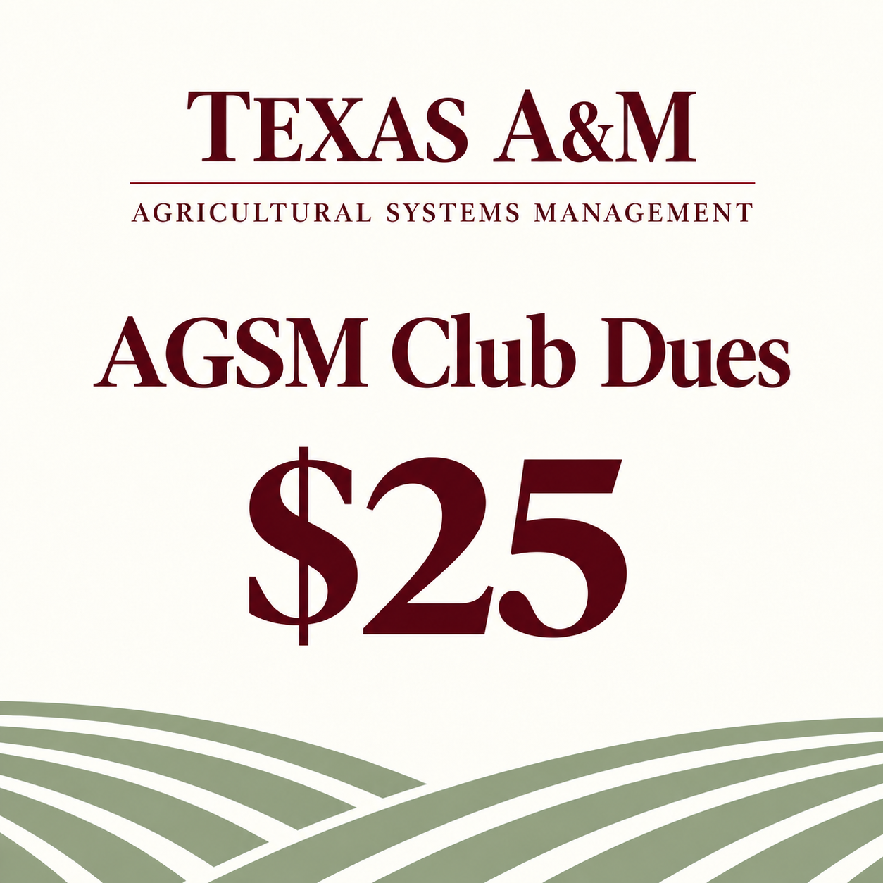 AGSM Dues - Non-ASABE Member