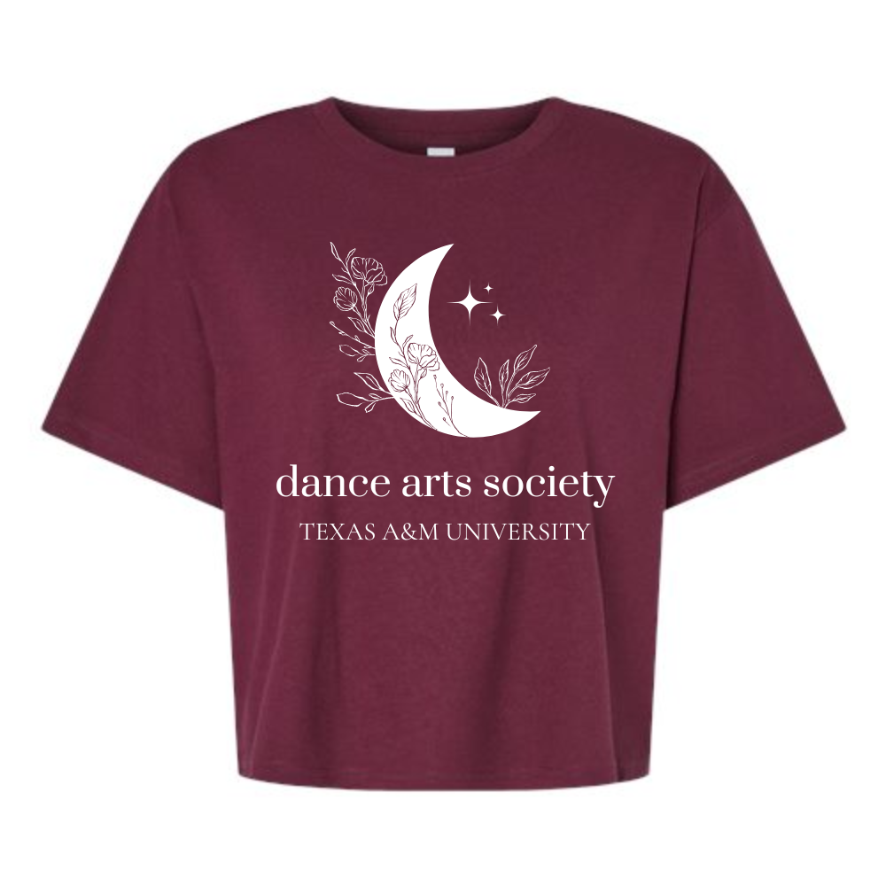TAMU x DAS Cropped Tee