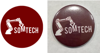 Maroon SOMTECH Button