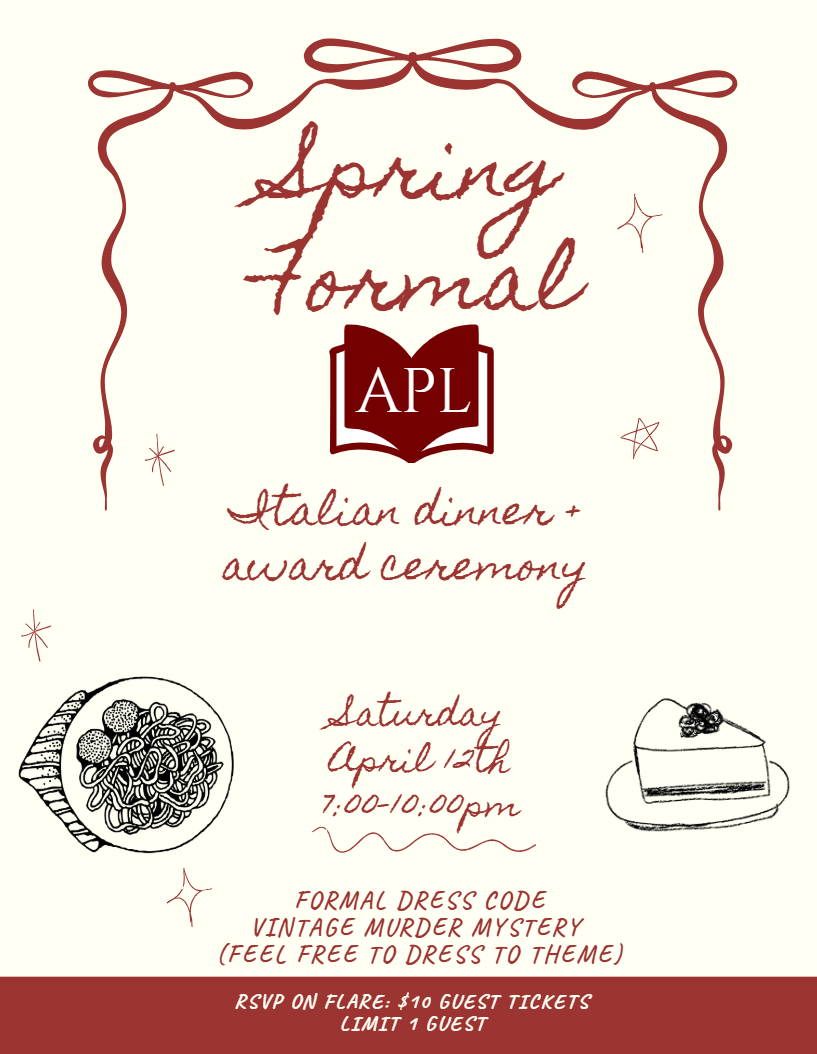 APL Spring 2025 Formal- Guest Ticket