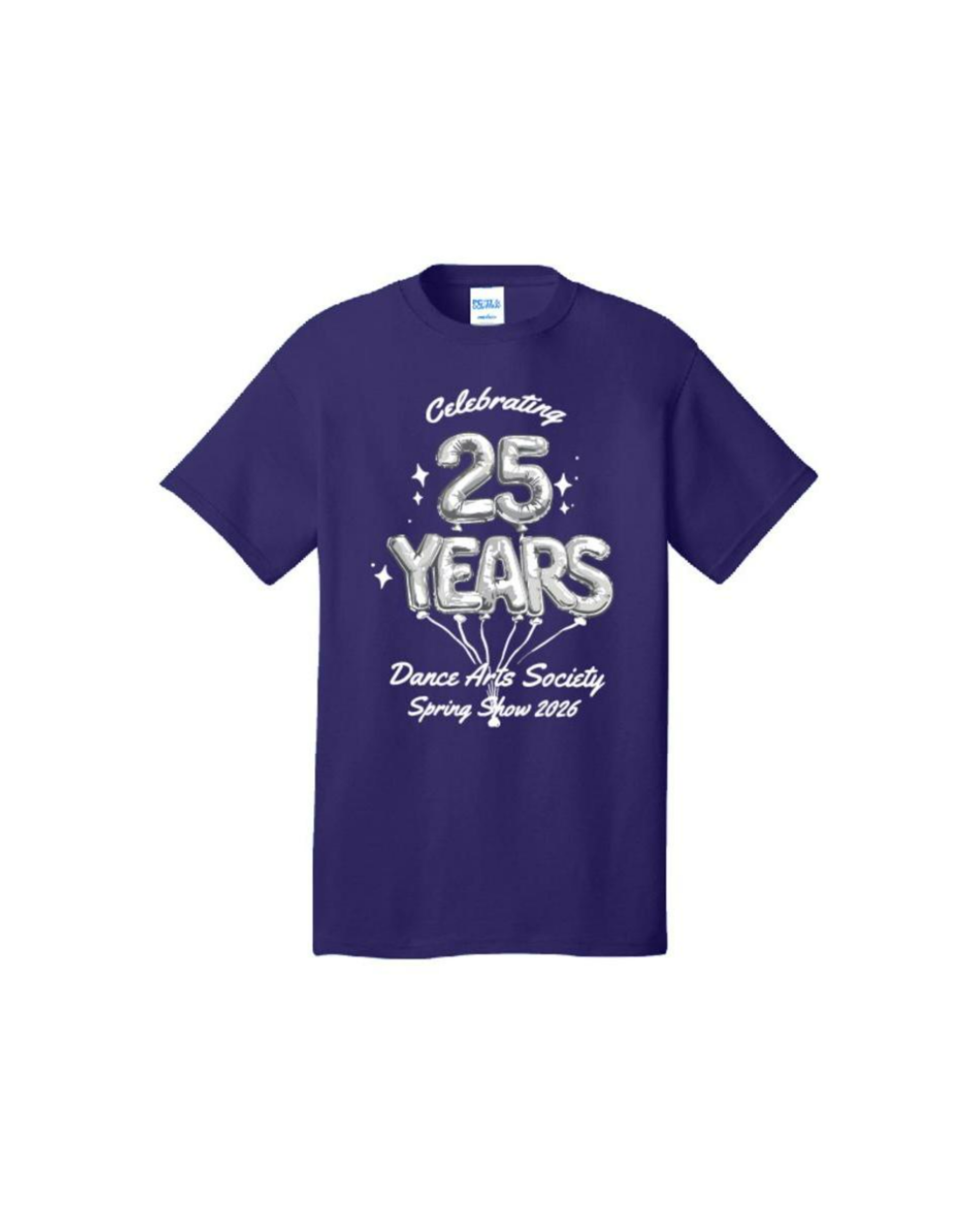 "Celebrating 25 Years" Spring '26 Show Shirt