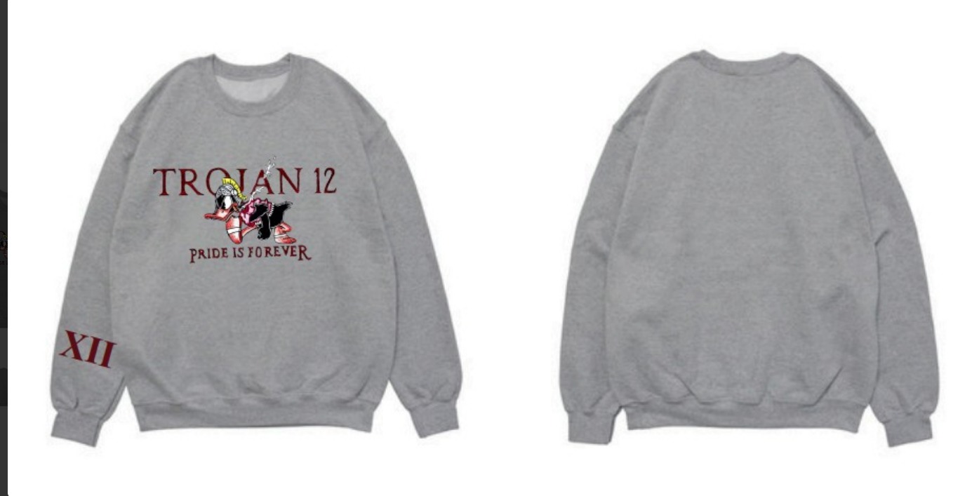 Pride Is Forever Trojan Crew Neck Sweater
