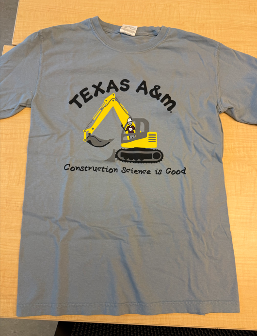 Texas A&amp;M Construction Science is Good T-shirt