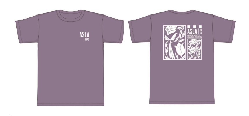 Dusty Lavender  ASLA Shirts Floral