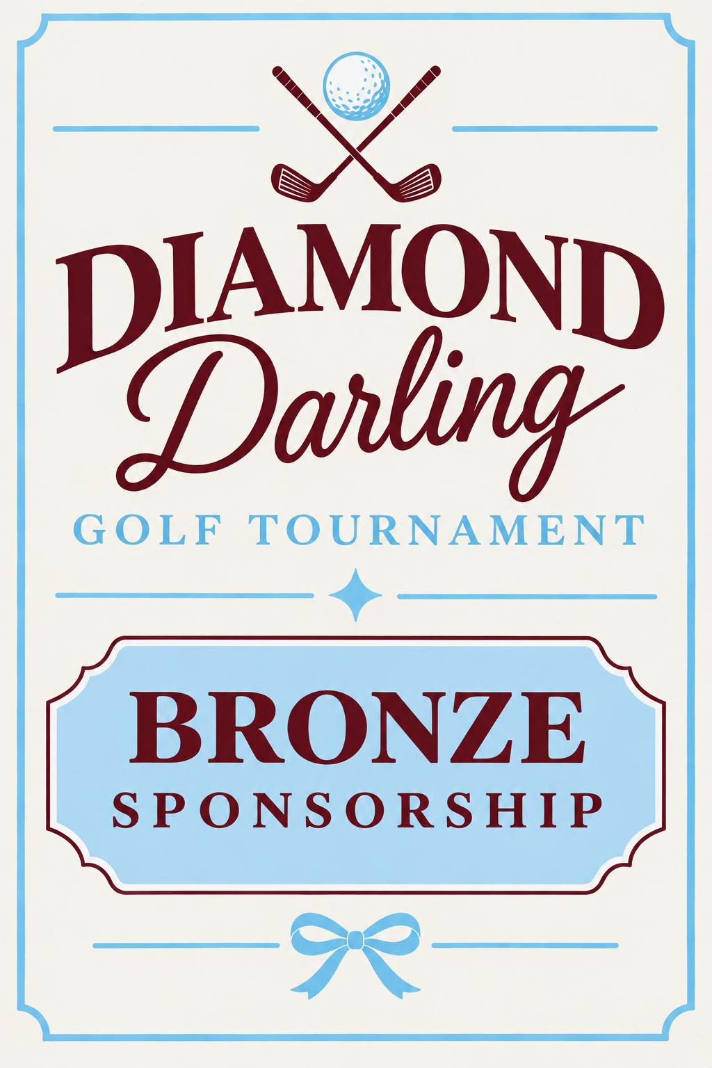 Bronze Golf Tournament Sponsorship