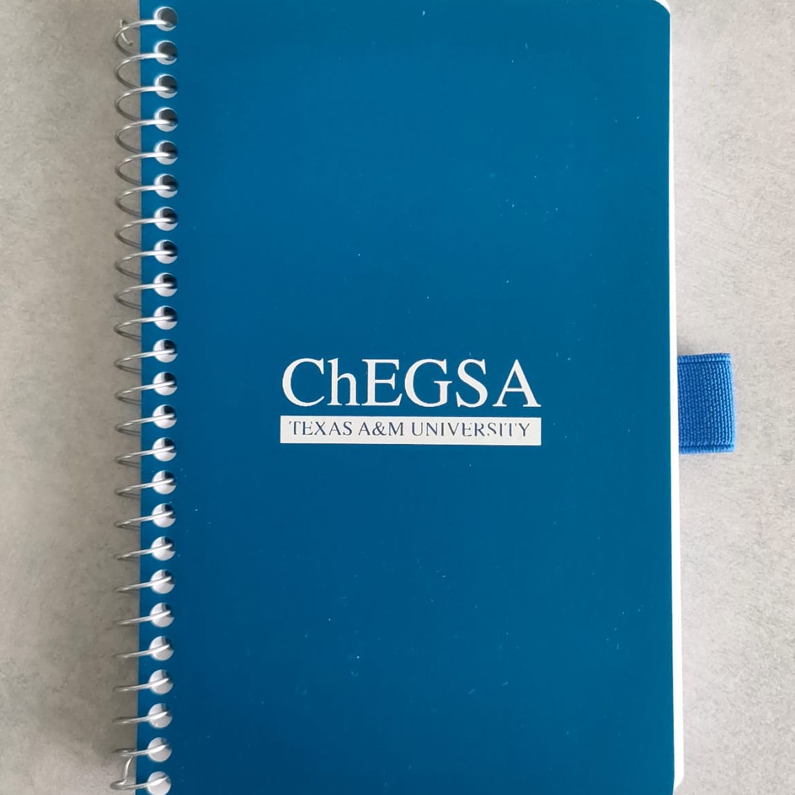 Blue Spiral Notebook (Old Logo)