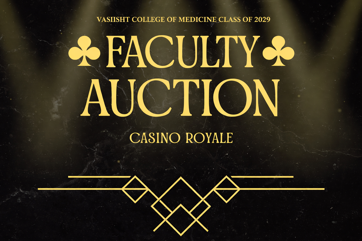 Class of 2029 Faculty Auction Payments