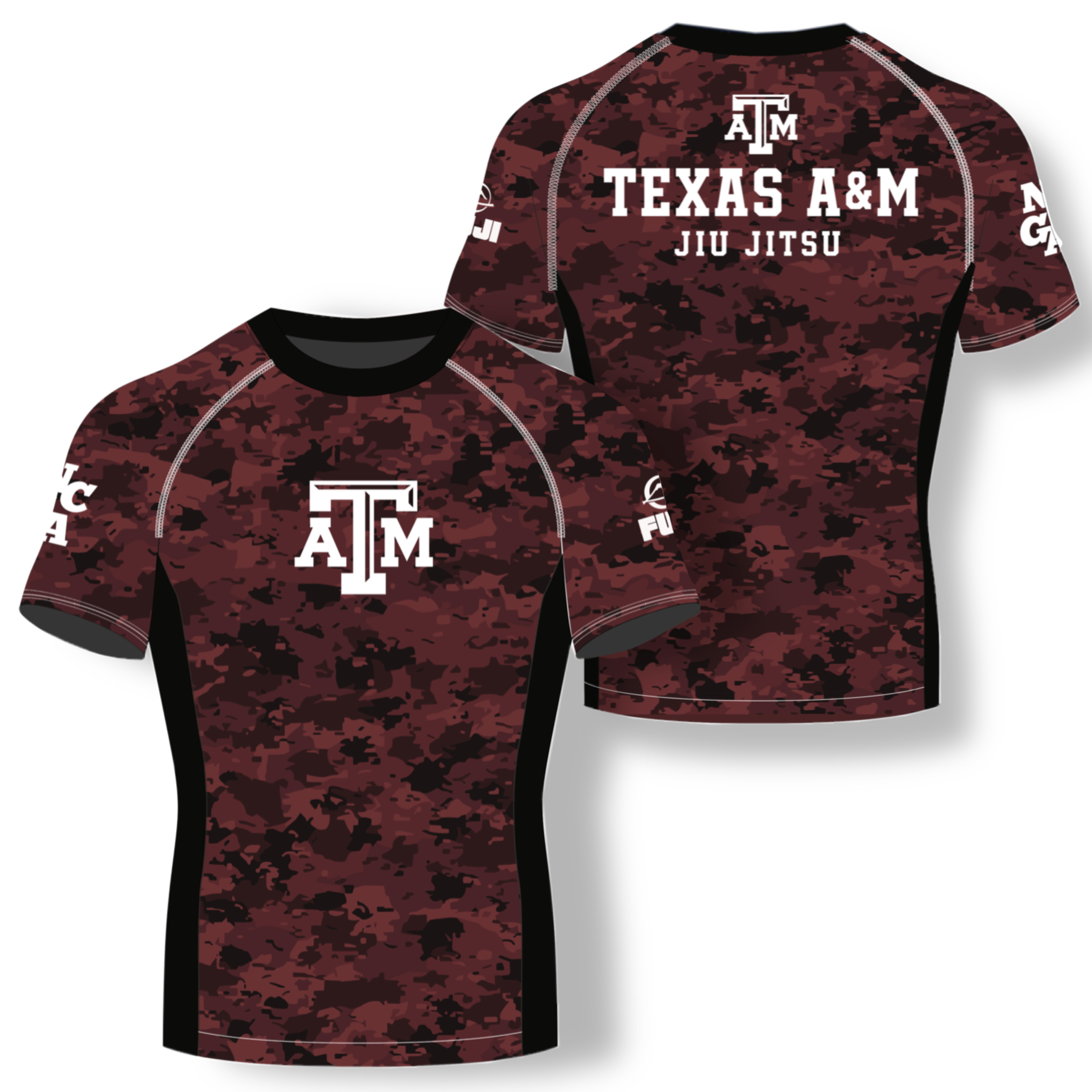 BJJ Official Short Sleeve Rash Guard