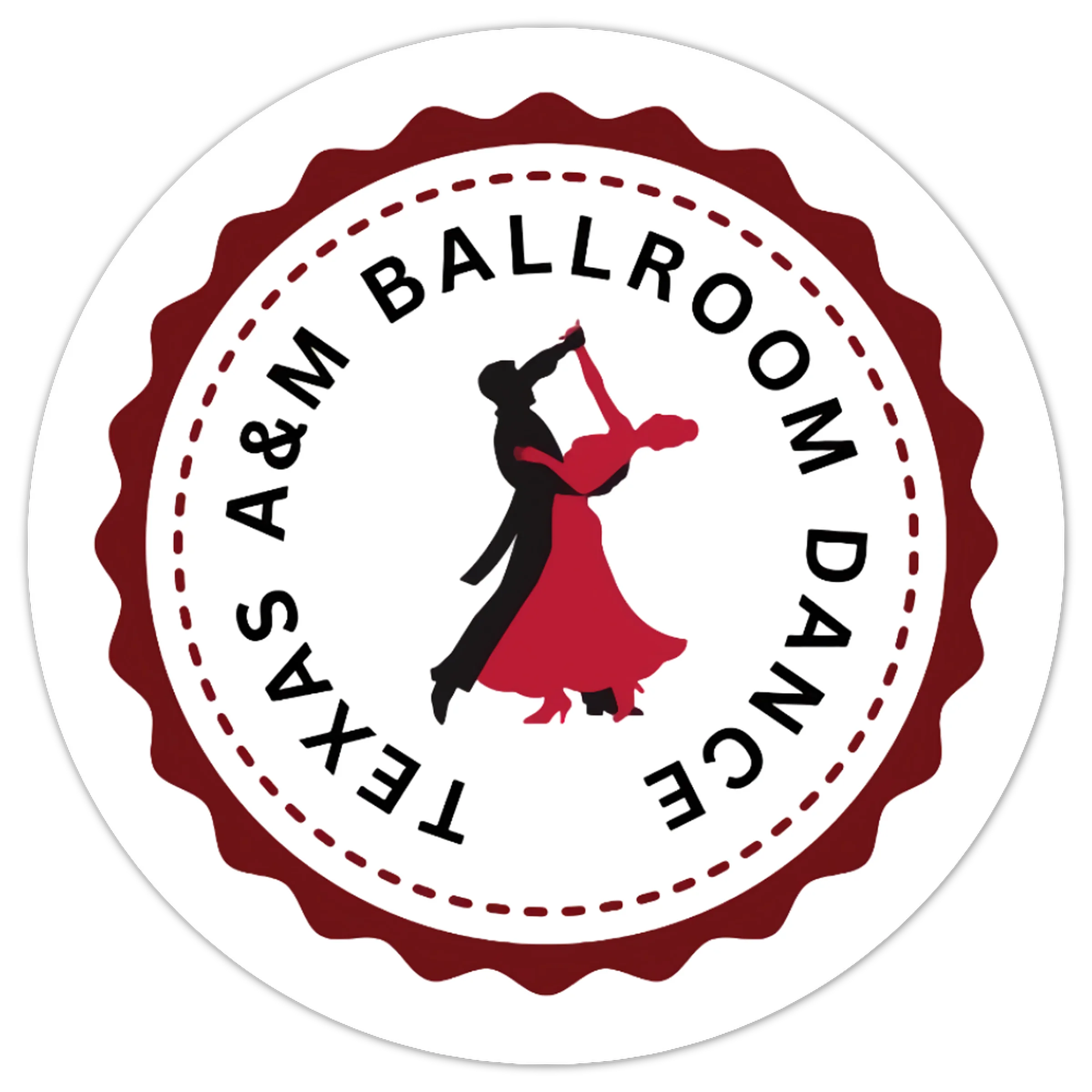 Texas A&amp;M Ballroom Dance Stickers