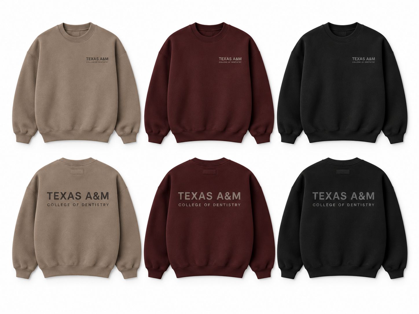 Texas A&amp;M College of Dentistry Crewneck Sweatshirt