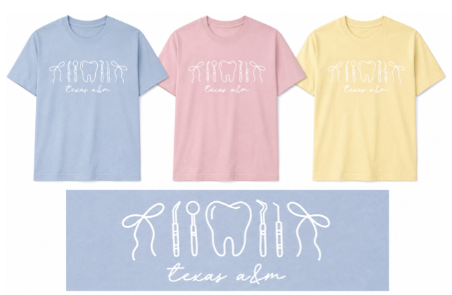 College of Dentistry Ribbon t-shirt