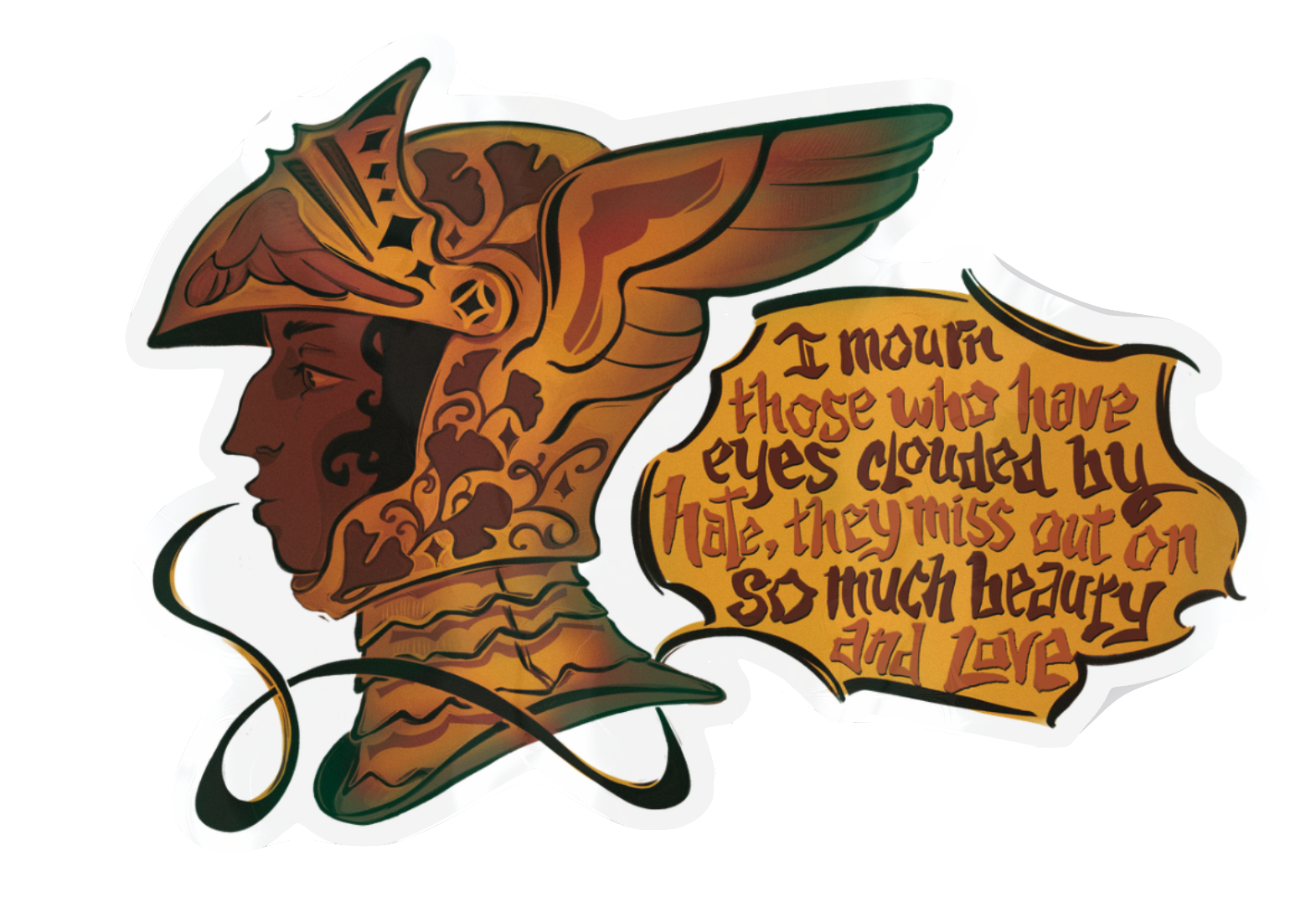 Winged Sticker (Draggieland 2026)