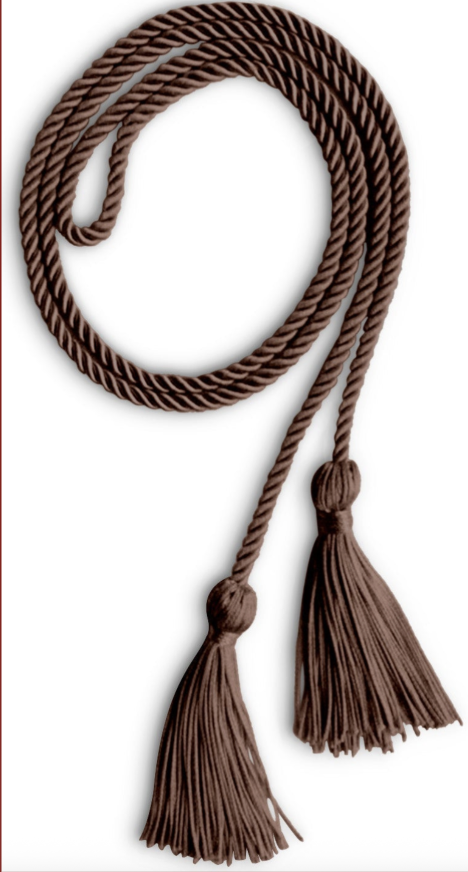 Graduation Cords for The Texas A&amp;M Chapter of The Wildlife Society