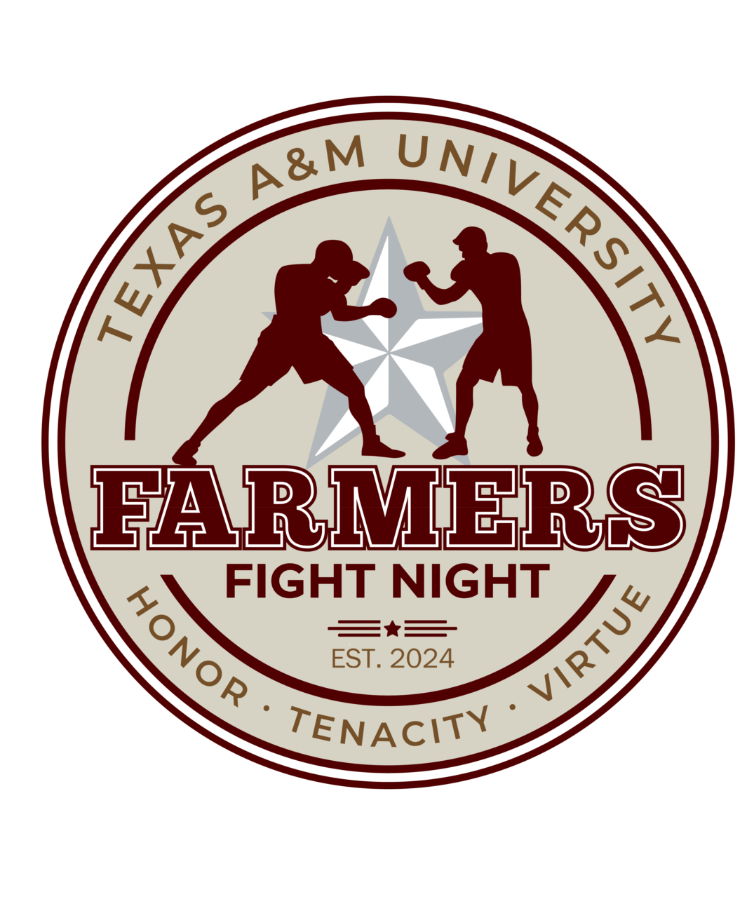 Farmers Fight Night Logo (established year on it)