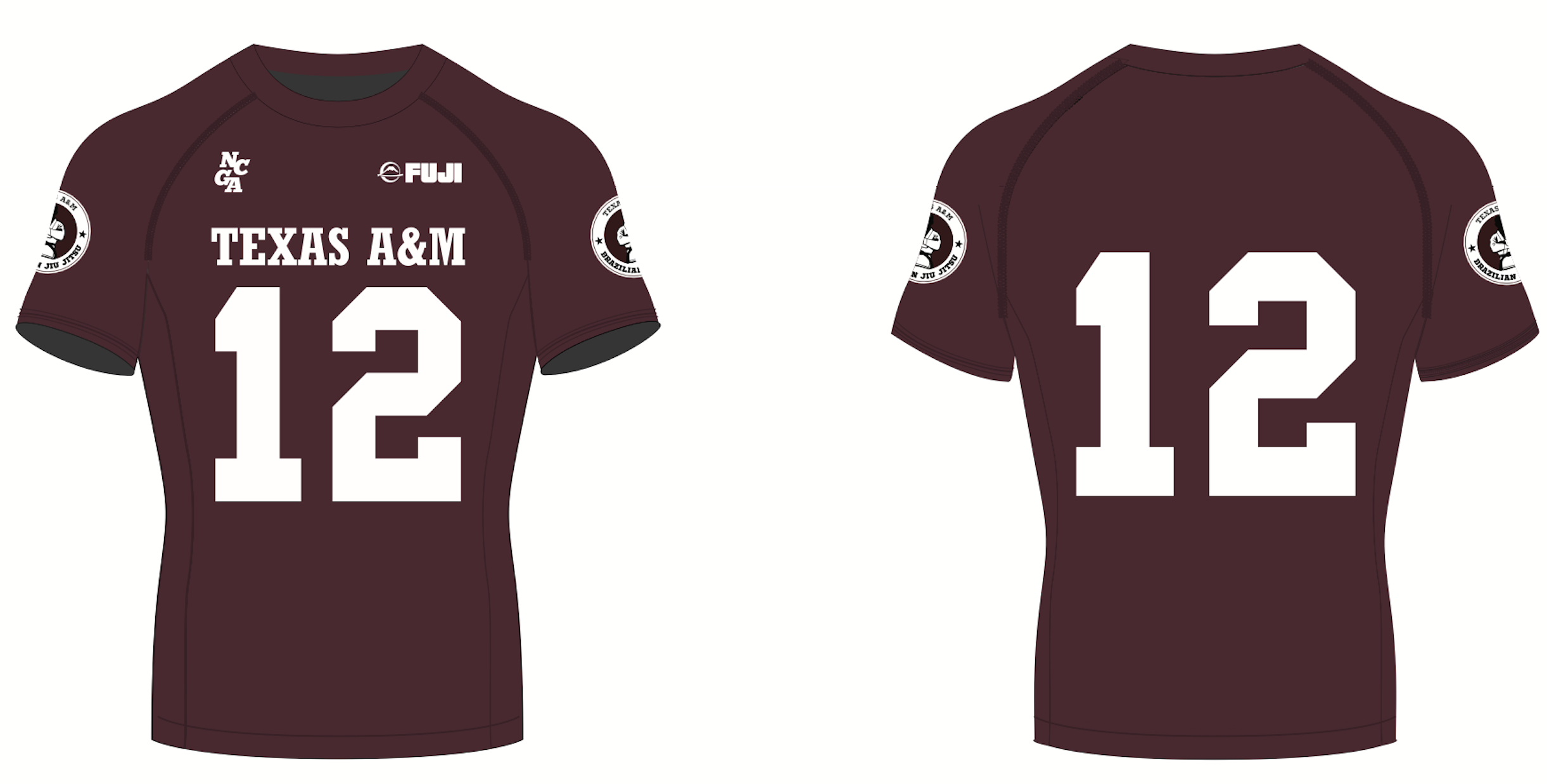 BJJ Short Sleeve Jersey Rash Guard