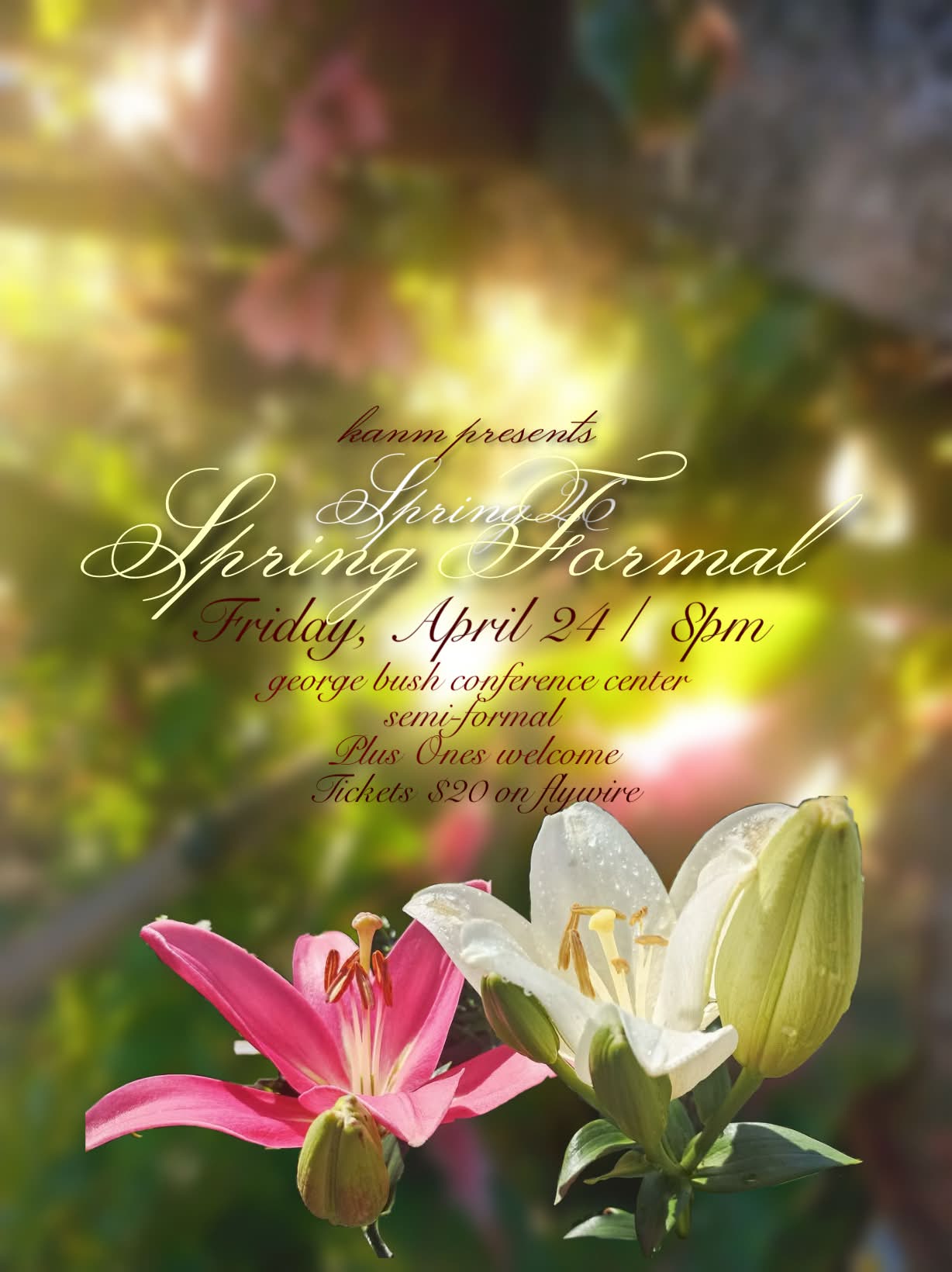 KANM Formal Tickets- Spring 2026