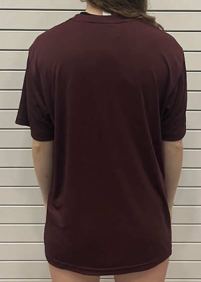 A&amp;M Gymnastics Dark Maroon Dry Fit