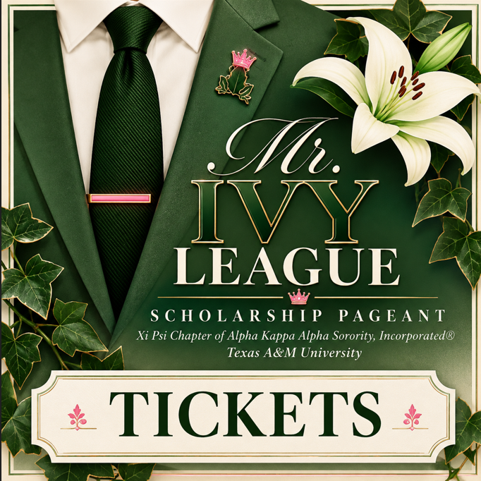 2026 Mr. Ivy League Scholarship Pageant Ticket