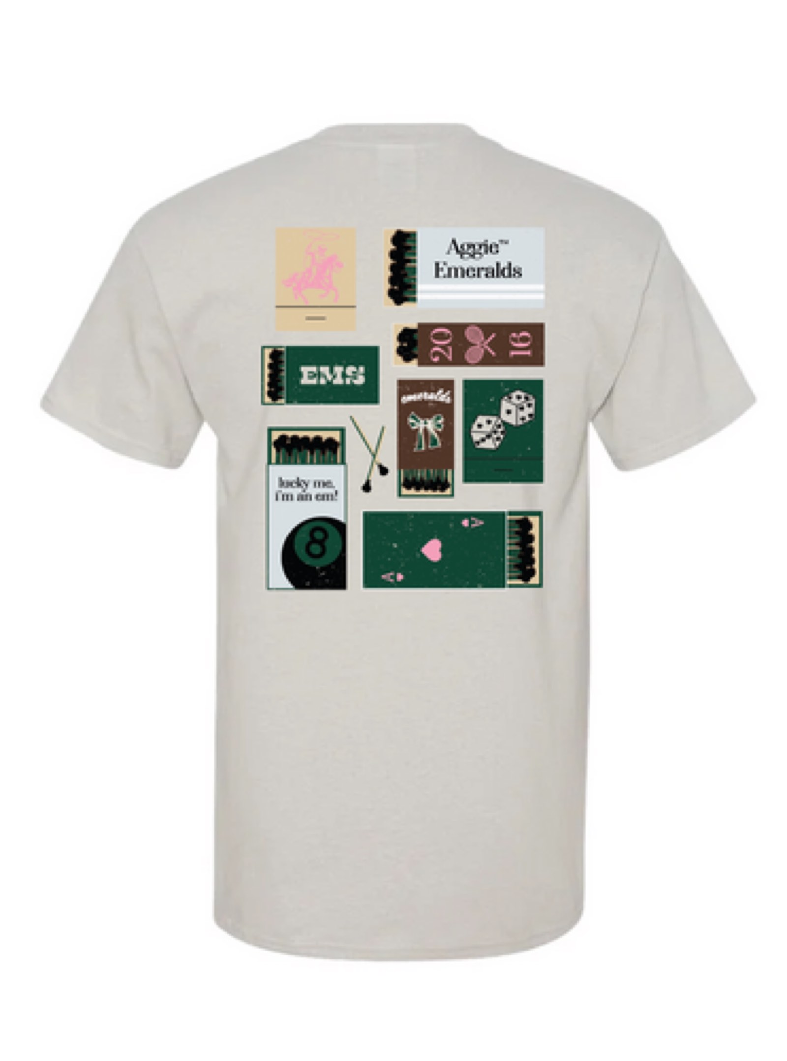 Aggie Emeralds Matchbox T-shirt