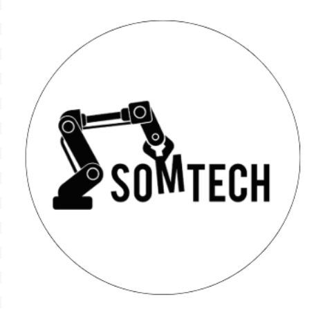 White Somtech Button