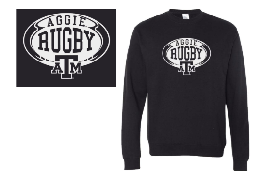 Aggie Rugby Crewneck Sweater