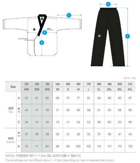 MOOTO Taebaek 2 Poomsae Uniform (Dan Male)