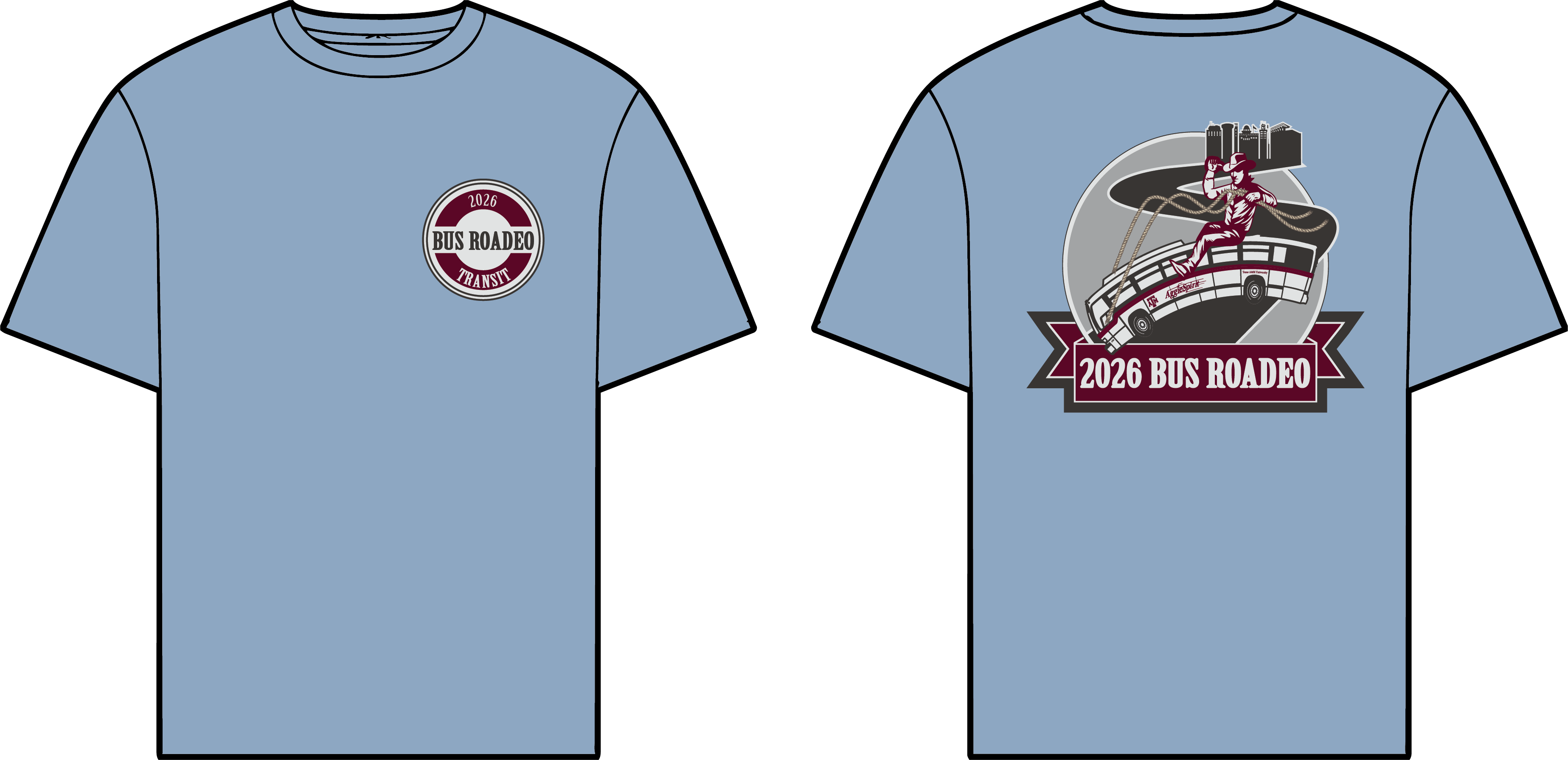 Bus Roadeo T-Shirt Design