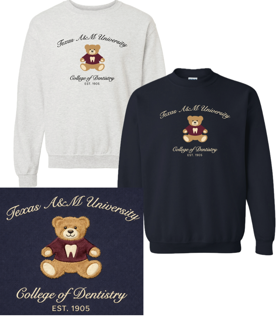 TAMCOD Embroidered Teddy Sweatshirt