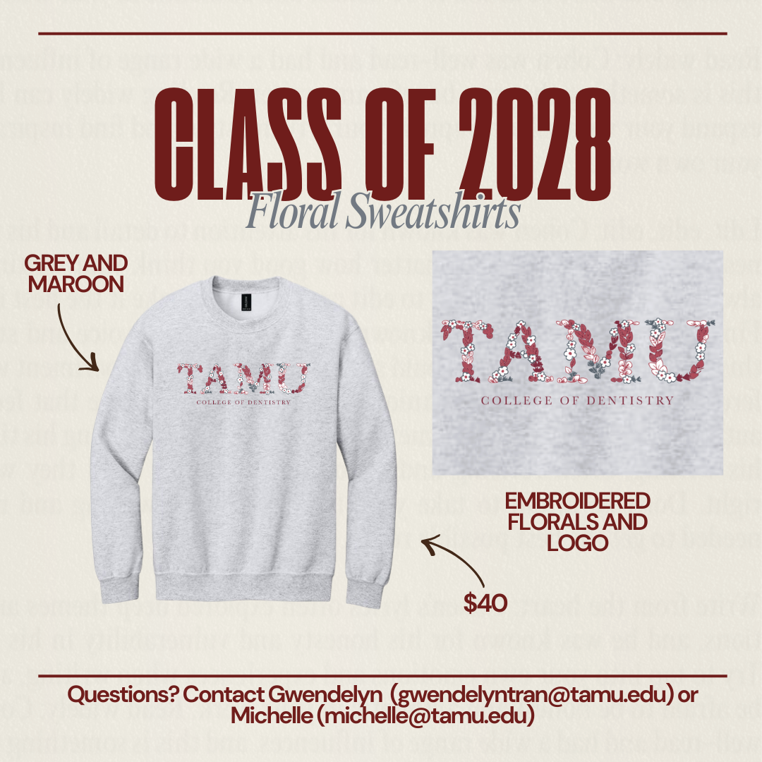 TAMCOD Embroidered Floral Crewneck