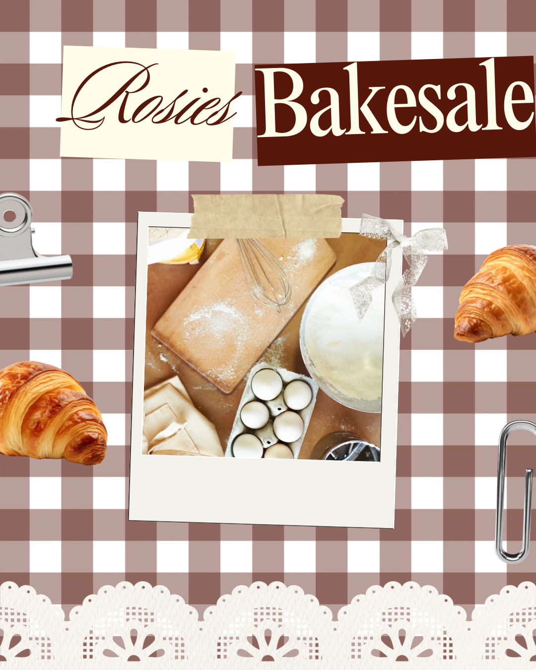 Rosies Bake Sale
