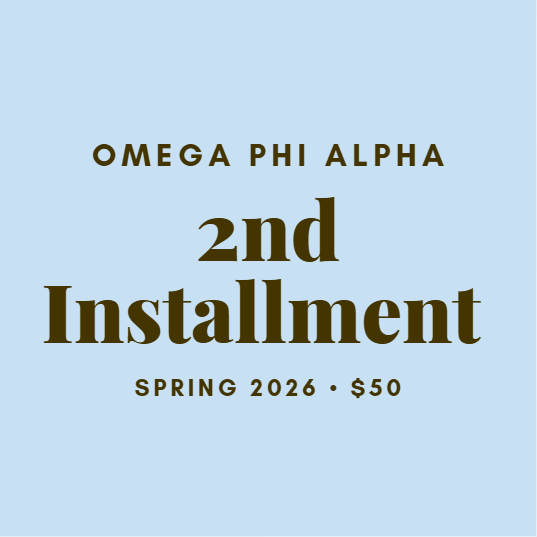 Chapter Dues (Second Installment)