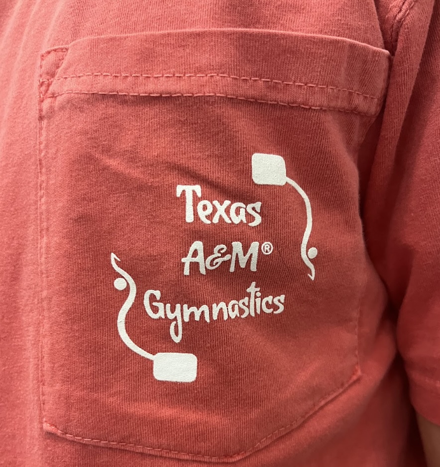A&amp;M Gymnastics Red Shirt