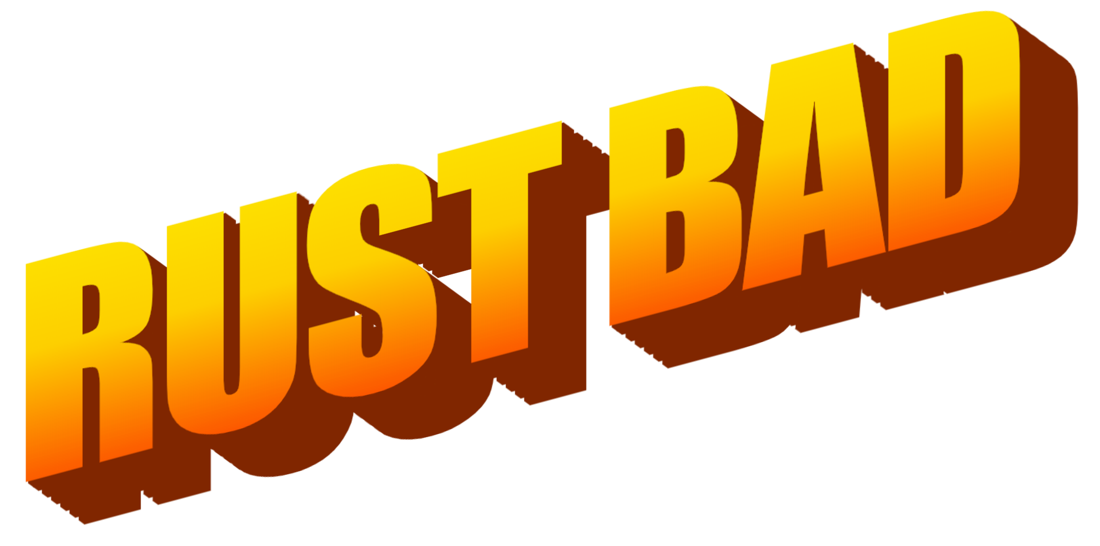 Rust Bad Sticker