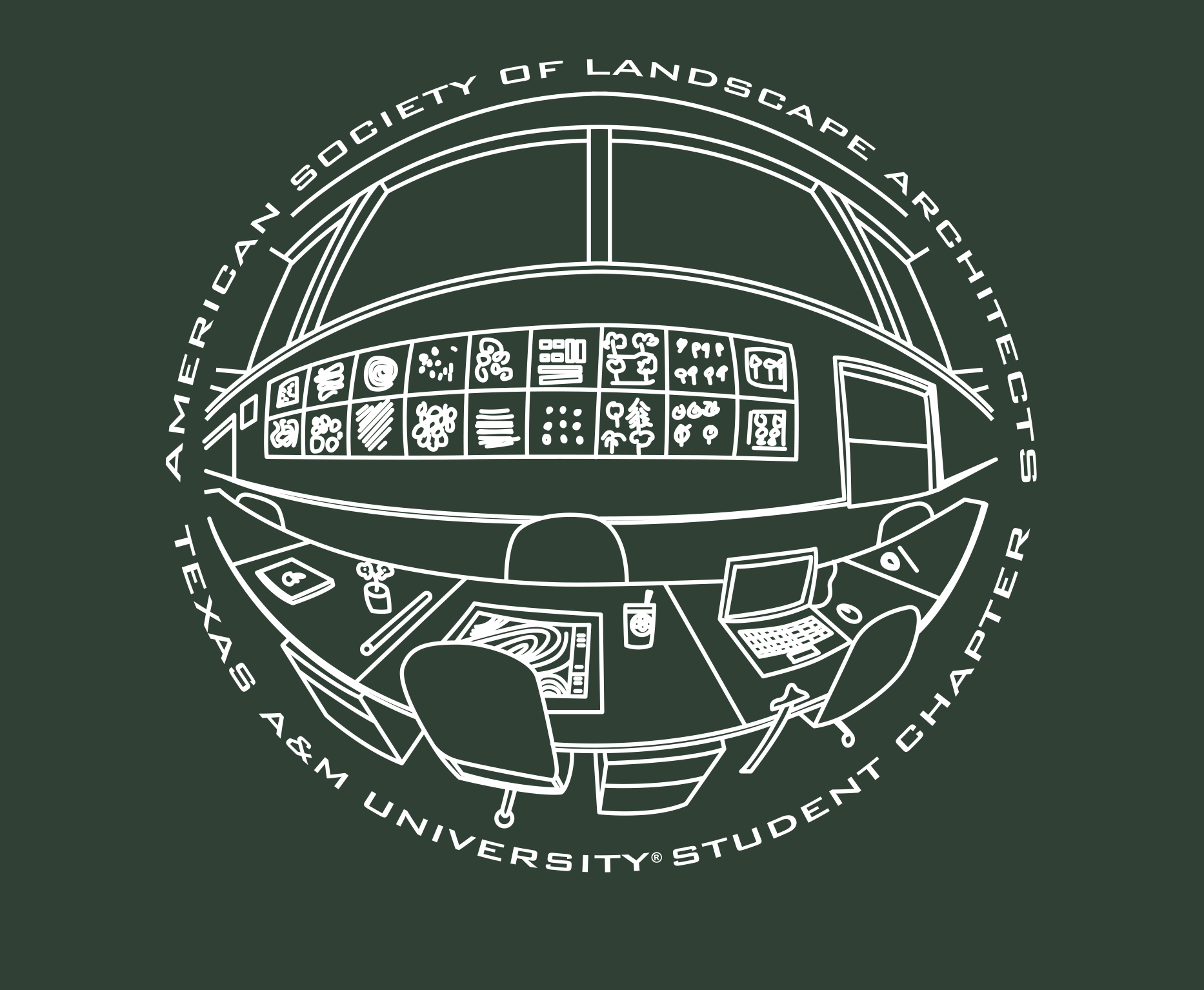 GREEN ASLA Crewnecks