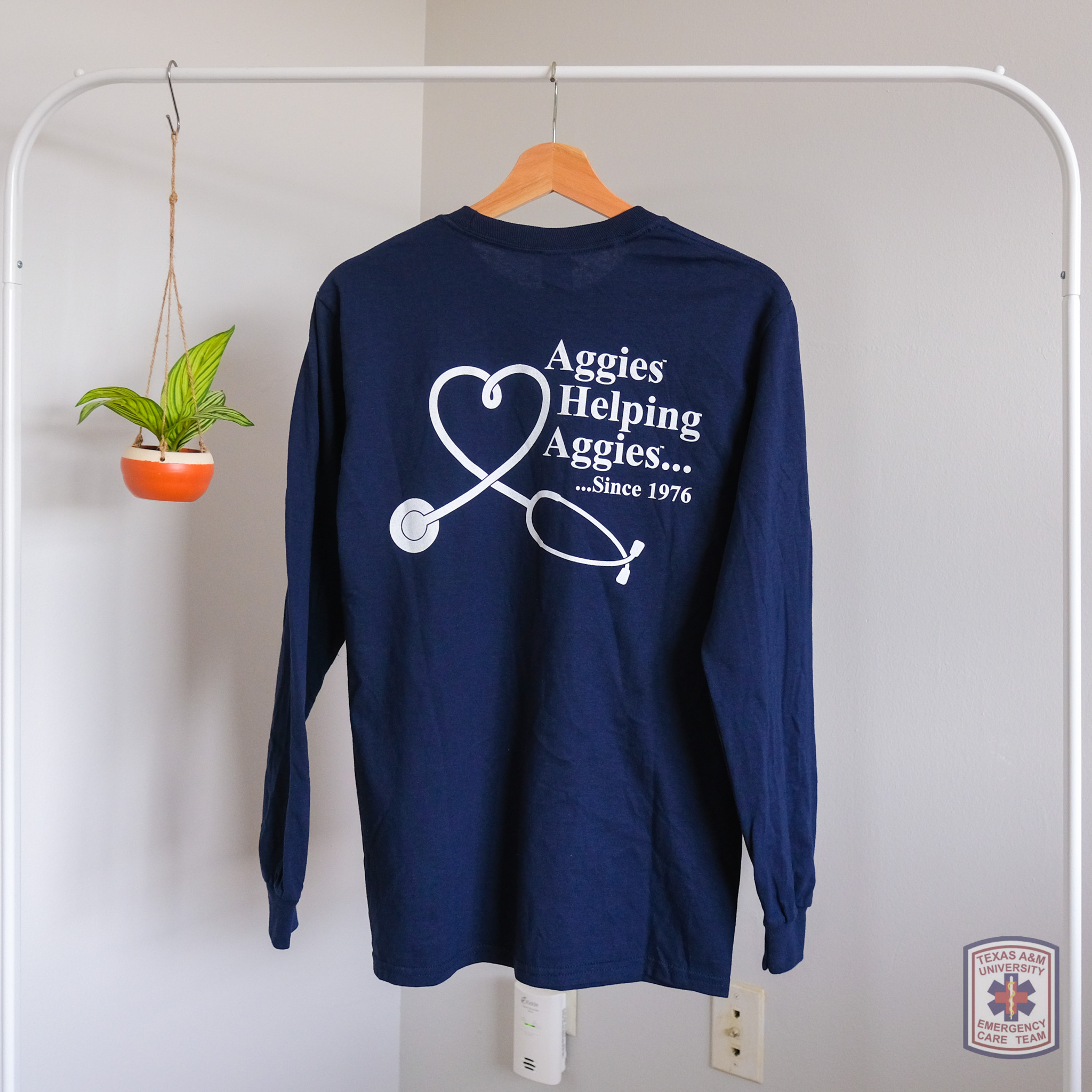TAMECT Navy Long Sleeve Shirt