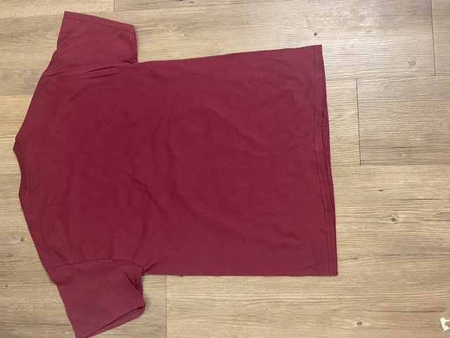 Maroon Cotton T-Shirt