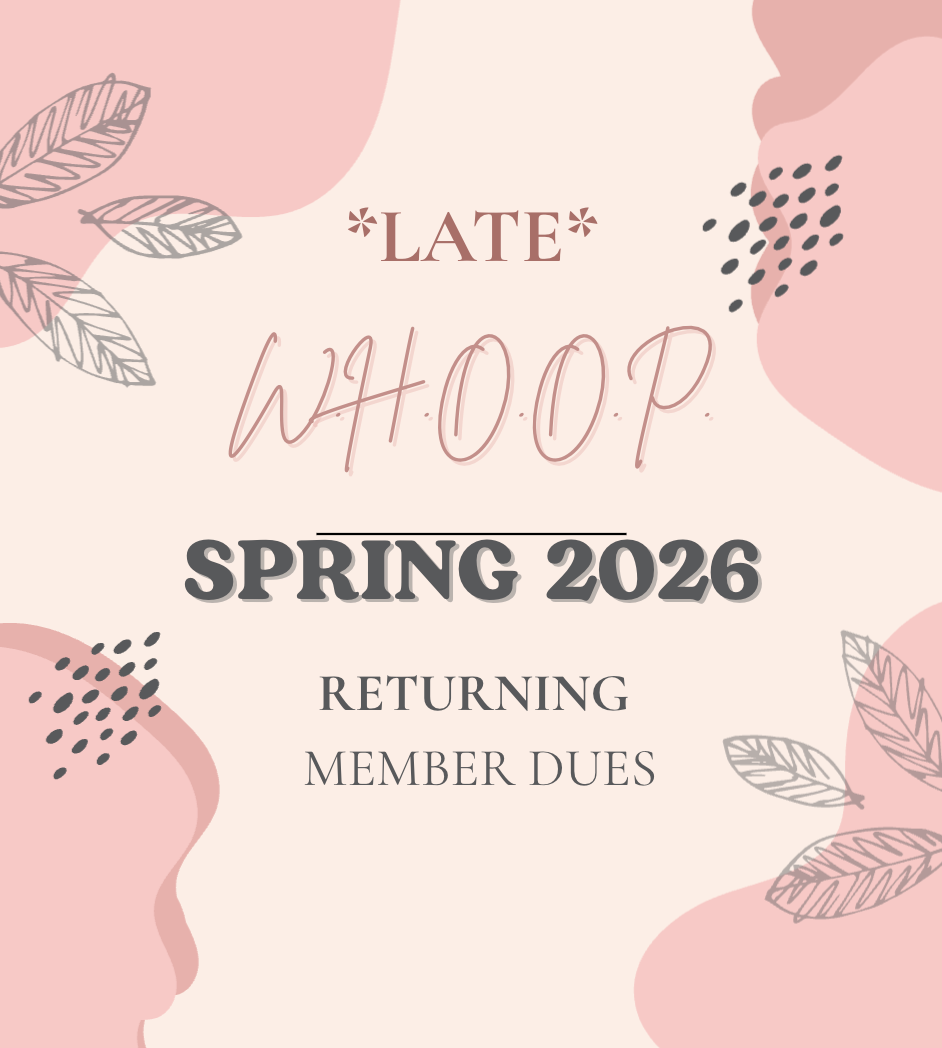 Spring 2026 - Returning Member LATE Dues