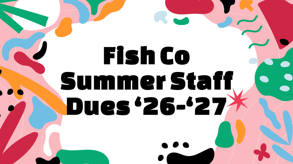 staff dues summer