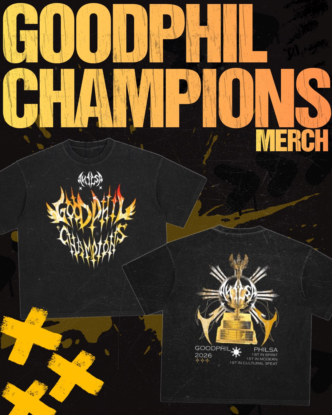 GoodPhil Champions Shirt 2026