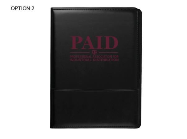 PAID Padfolio (Maroon)